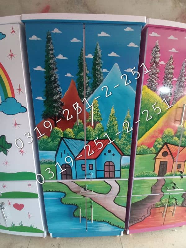 Kids wardrobe size 2.5x6 ft lamination patex 6