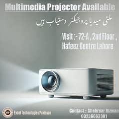 All Projectors,vps,smart boards available