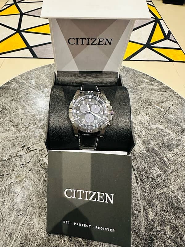 Citizen Brycen Watch | Super Titanium Timepiece | EcoDrive Perpetual 1