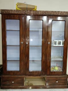 Three Door King Size Showcase