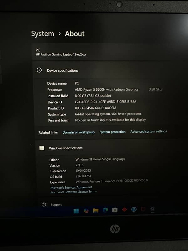 HP Pavilion Gaming 144Hz 4