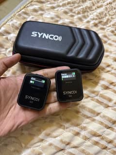 Synco G2 A1 Wireless Mic lavalier for vlogging video recording