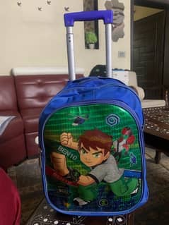 Customized trolley School bag plus study Table