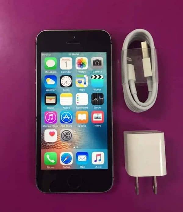 iphone 5S 64GB full box WhatsApp No 03264028934 1