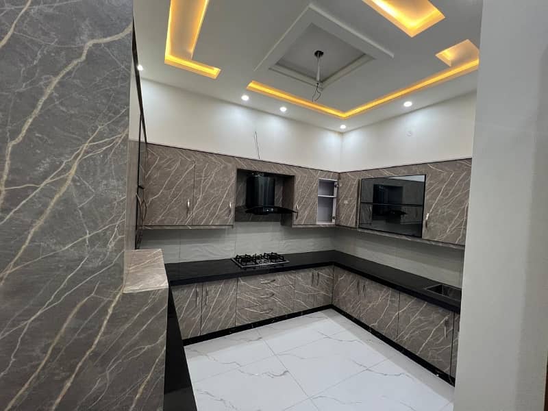 Brand New Alomst 6 Marla House For Sale In Price Of 5 Marla Very Attractive And Expensive Lucation Having 4 Beds Proper Drawing Dining Sepread With Washroom 2