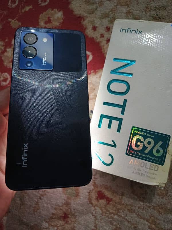 infinix note 12 8/128 condition 10/9 daba charger hy 1