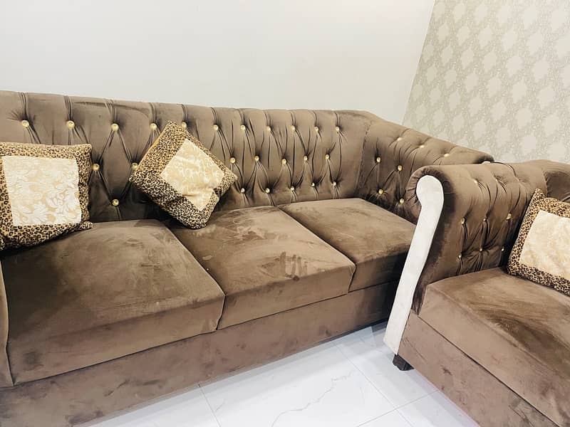 5 Seater sofa set for sale 1