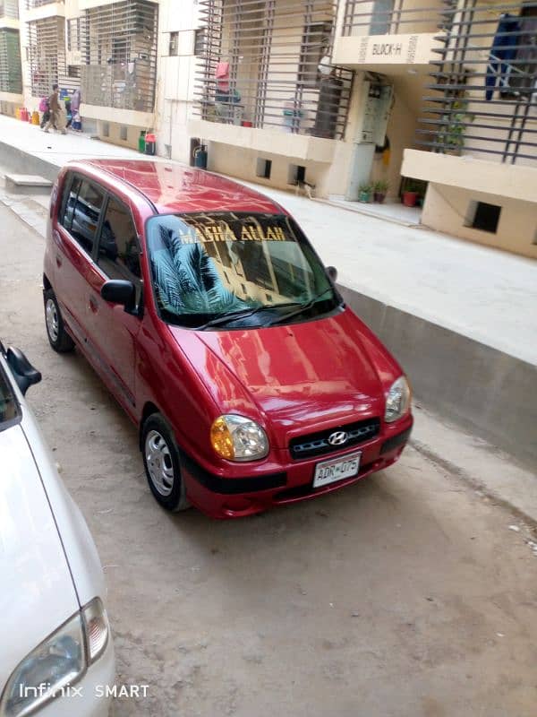 super mint condition Hyundai Santro 2001 plus 4