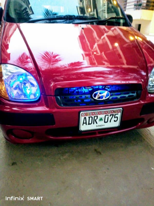 super mint condition Hyundai Santro 2001 plus 9