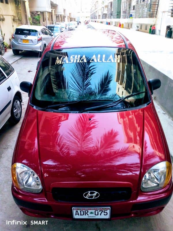 super mint condition Hyundai Santro 2001 plus 12