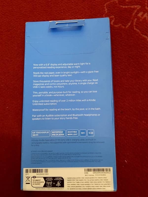 kindle Paper White, Gen 11, 16GB 2