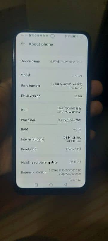 huawei y9 prime non pta 0