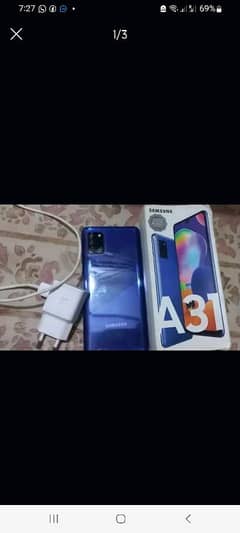 Samsung galaxy A31 4GB 128GB PTA Approved