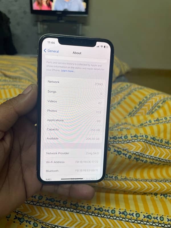 Iphone X pta approved 256gb 2