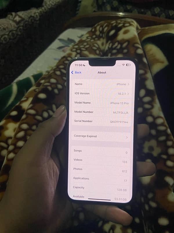 iPhone 13 pro non pta factory unlock 128 7