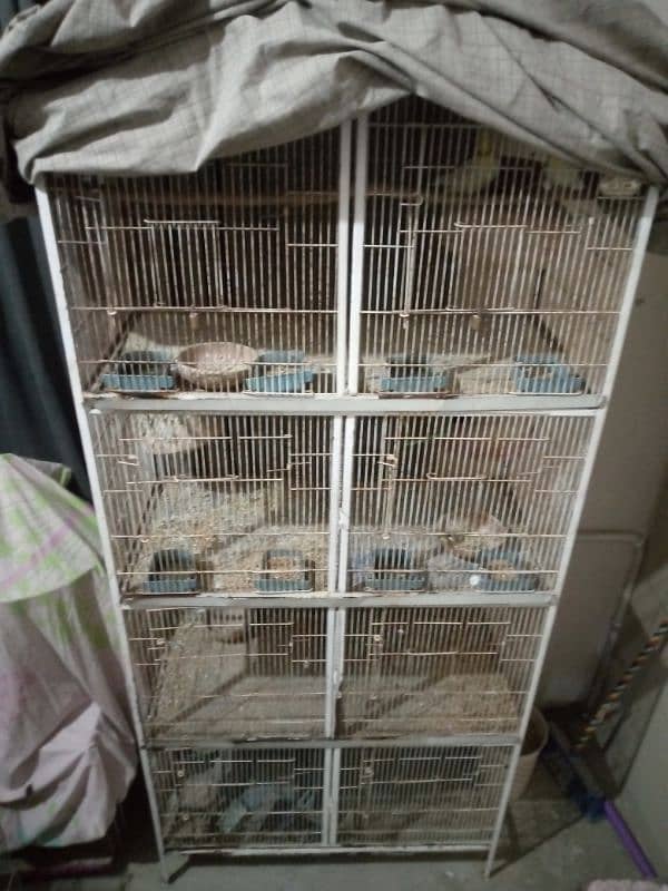 8 partition cage is available for sale 1