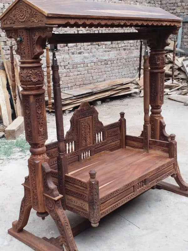 @@@Wood jhula@@@ 1