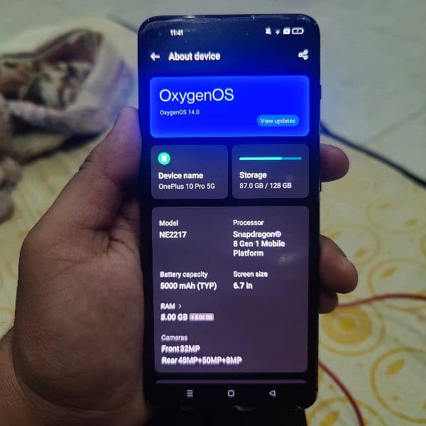 One plus 10 pro 5G 0