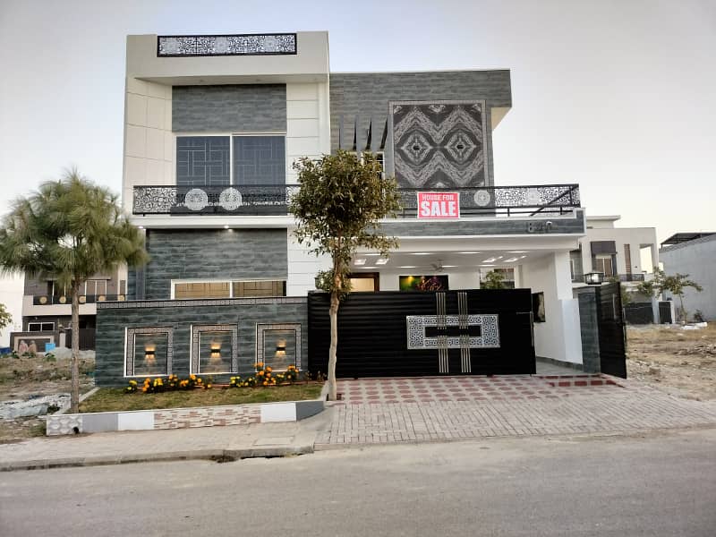 Main Double Road Back Open Most Beautiful 35 X 65 House For Sale In Top City1 Islamabad 1