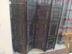 Wooden partition (Jafry)