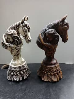 Horse showpieces 30 cm (2pcs)