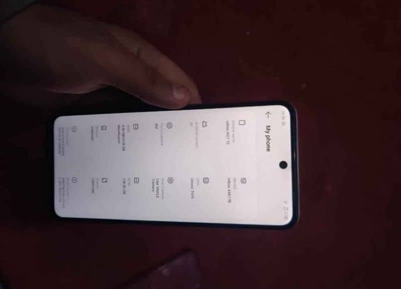 Infinix hot 12 4gb 128gb memory 0