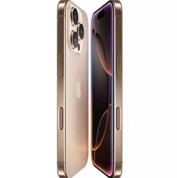 iPhone 16 Pro Max 256GB-Desert Titanium-Sealed-box pack 0