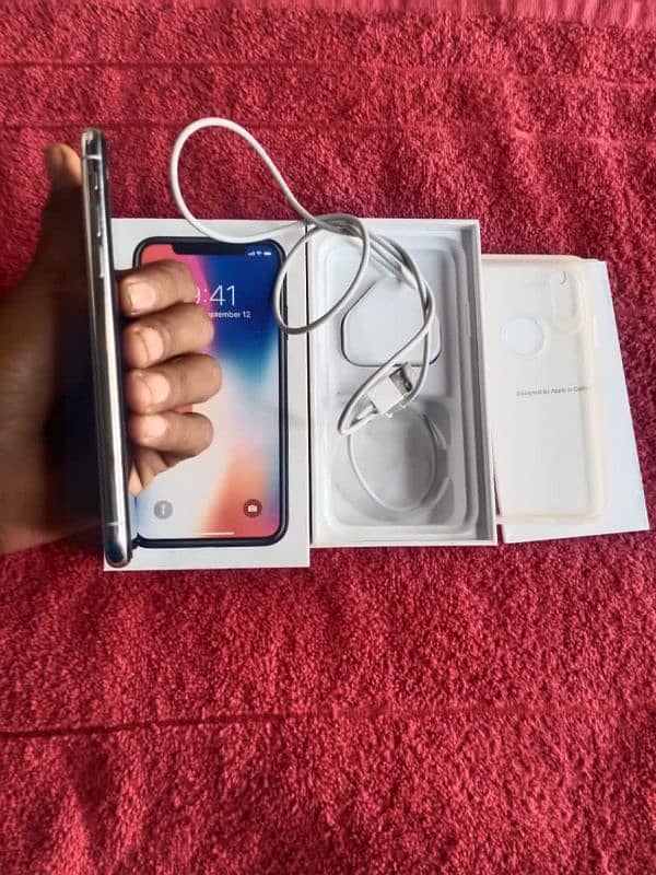 iphone x 256 GB my WhatsApp number 03350149318 0