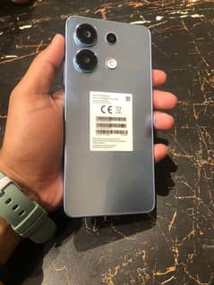 redmi note 13 8/256 neat and clean peace fully jelly packed