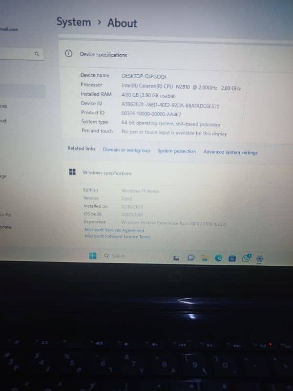 HP laptop for sale 4