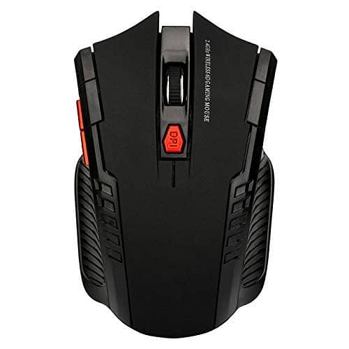 Mechanical Gaming 2.4G Mouse,  3-Speed DPI Ergonomic Mose With 6 Keys 0