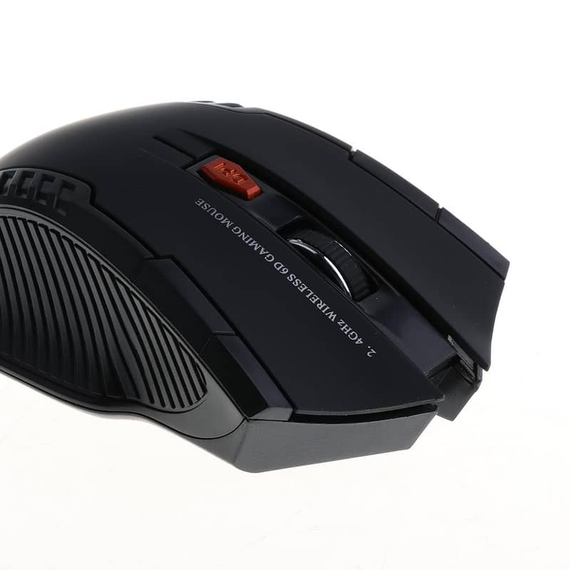 Mechanical Gaming 2.4G Mouse,  3-Speed DPI Ergonomic Mose With 6 Keys 1