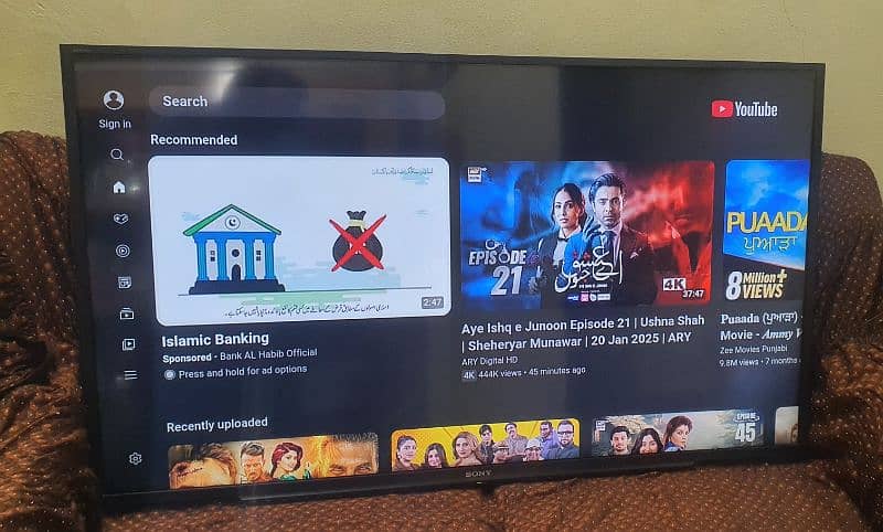 sony bravia original 48 inches android led good condition price final 2