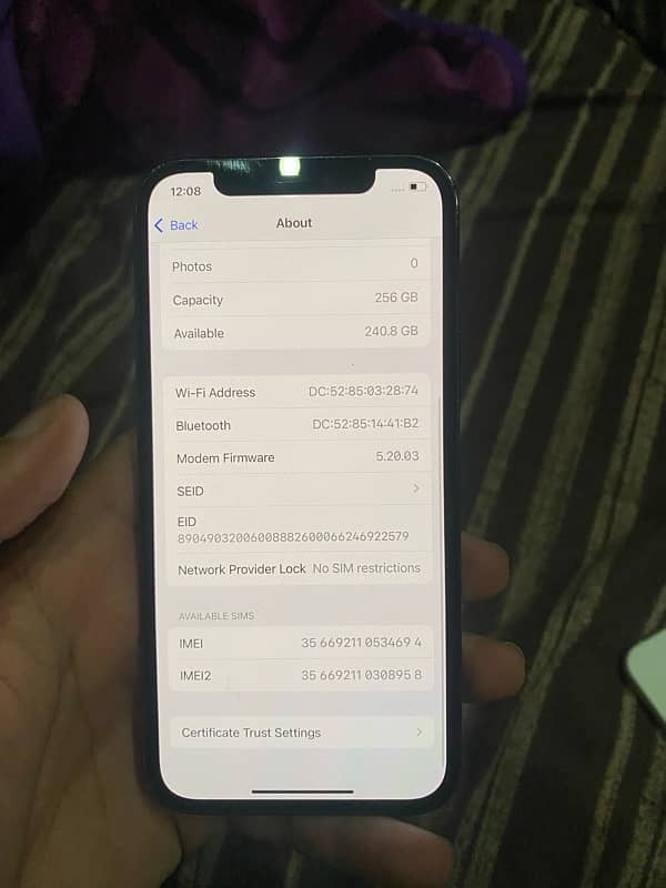 iphone 12 pro (256gb pta approved ) 6