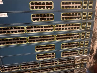 Cisco Switch 3750G 24/48 poe 3560G poe 2960S poe