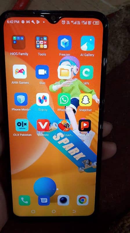 tecno mobile for sale 90hz refresh rate full HD display wala 3