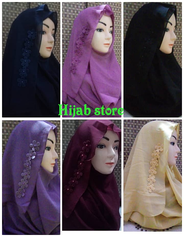 Simple and stylish hijab available in reasonable price 3