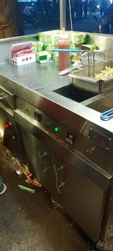 Electric stove for food stall 0