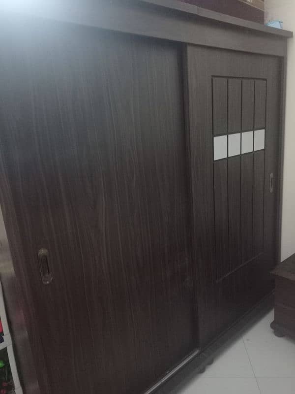 double sliding door cupboard 1