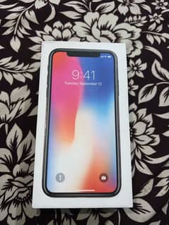 iphone x original box bilkul new he