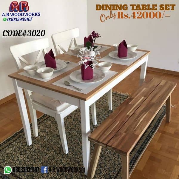 DINING TABLE, DINING CHAIRS, TABLE CHAIRS 11