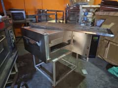 Pizza conveyor belt oven / Slush Machine Used New  Fast food Hot plate