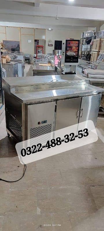 Pizza conveyor belt oven / Slush Machine Used New  Fast food Hot plate 11