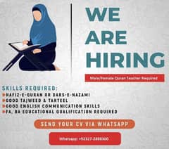 Online Quran Teacher Male and Remote for Female