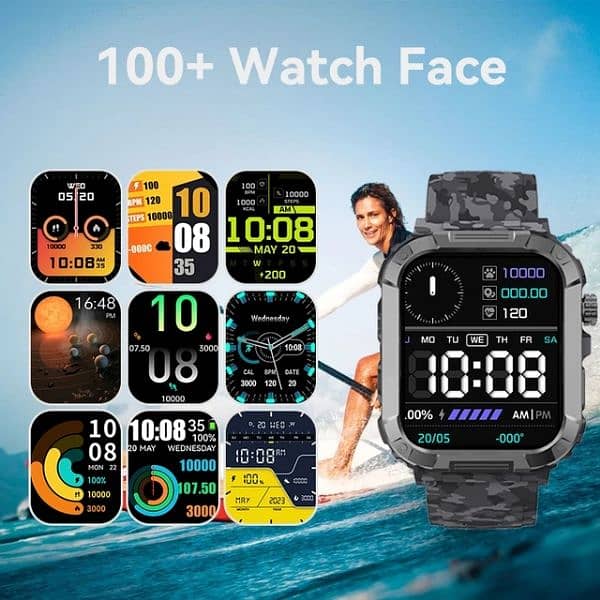 Apex Fit Sport S06 Smartwatch Full Touch Screen Waterproof Smart Watch 2