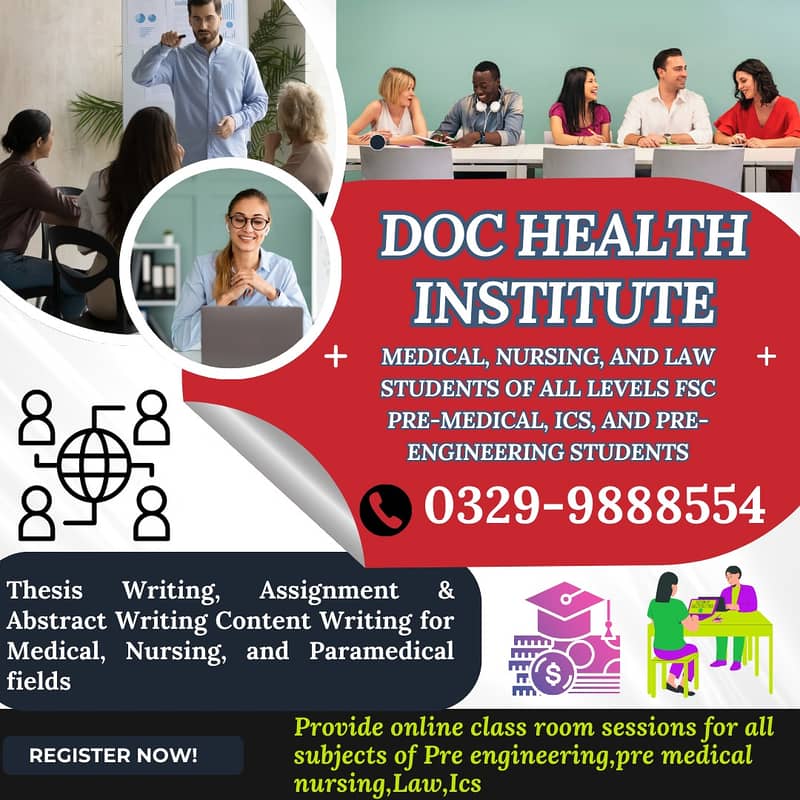 DocHealth Institute Online & Onsite Subject Teaching Services 0