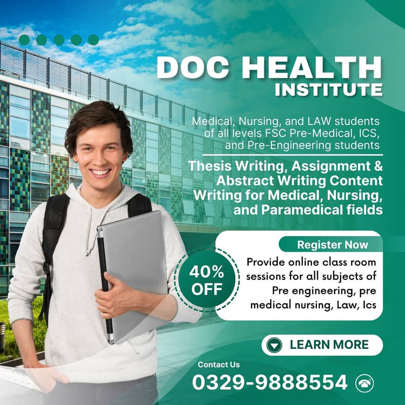 DocHealth Institute Online & Onsite Subject Teaching Services 1