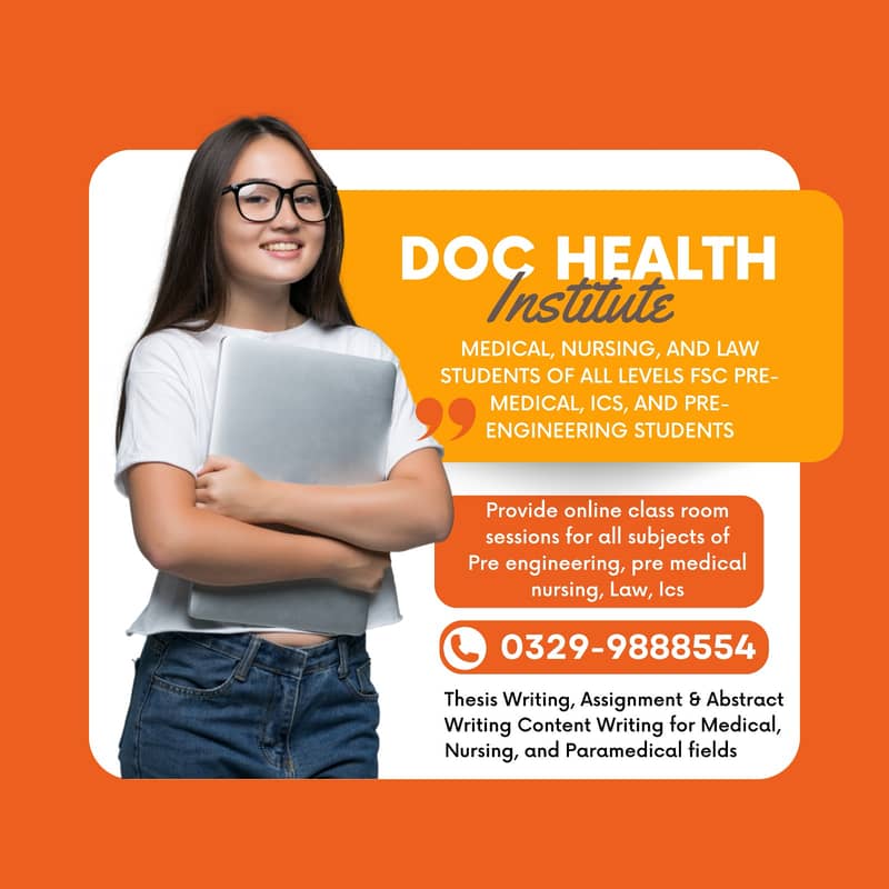 DocHealth Institute Online & Onsite Subject Teaching Services 4