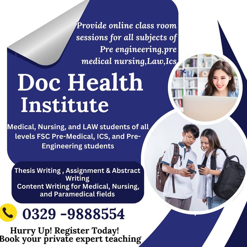 DocHealth Institute Online & Onsite Subject Teaching Services 12