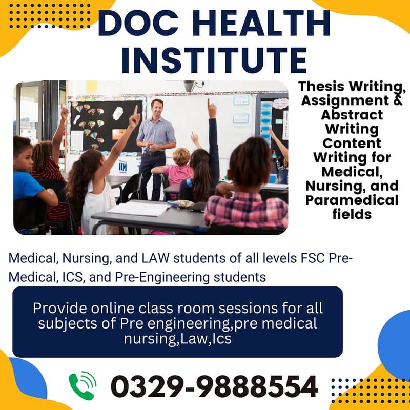 DocHealth Institute Online & Onsite Subject Teaching Services 19